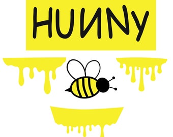 Hunny shirt svg, jpeg instand digital download