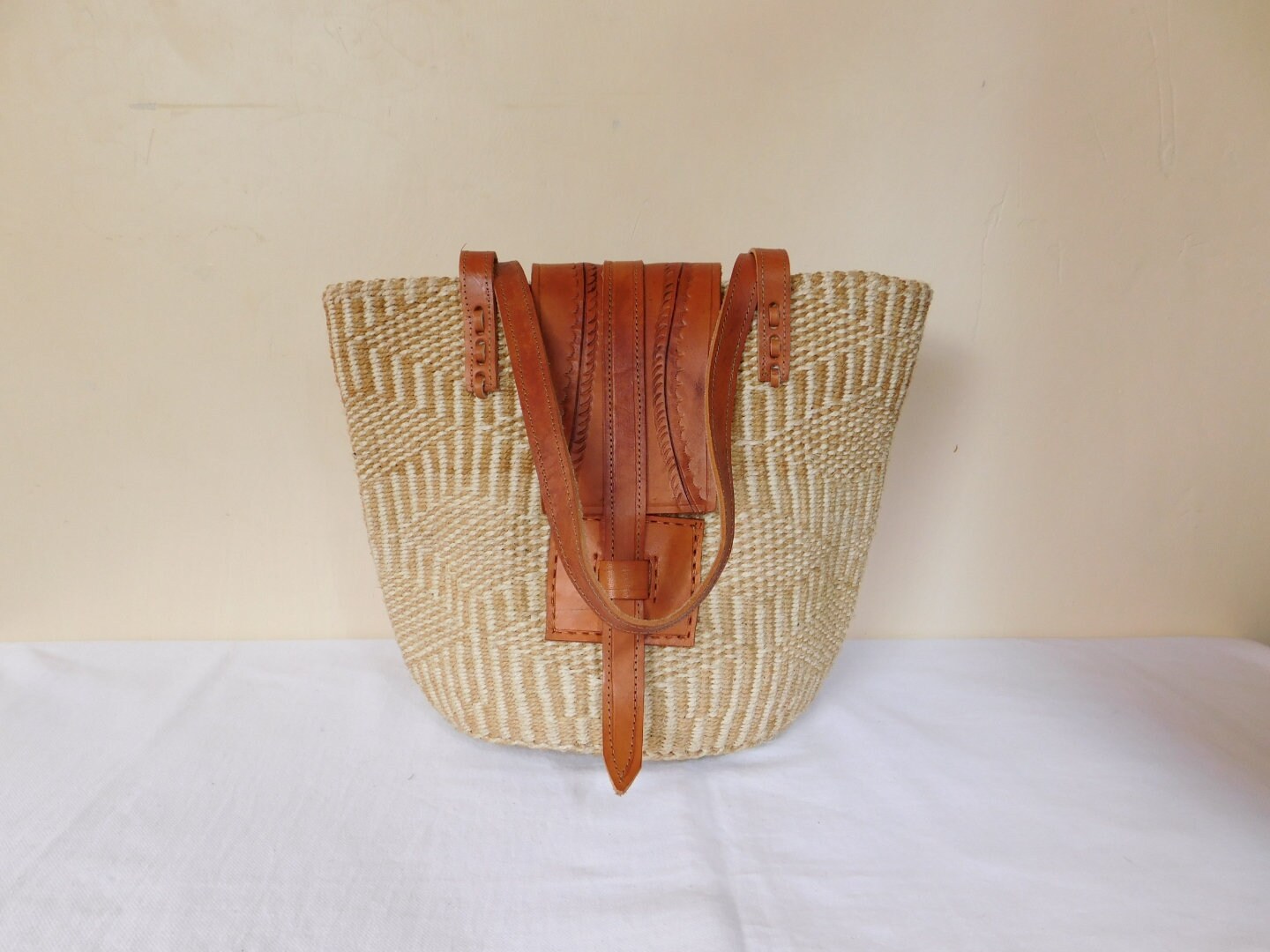 Harbor Mist Sisal Tote main image 0