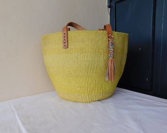 handwoven african bag, kiondo bag