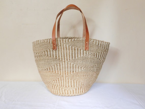 handwoven african bag, kiondo bag