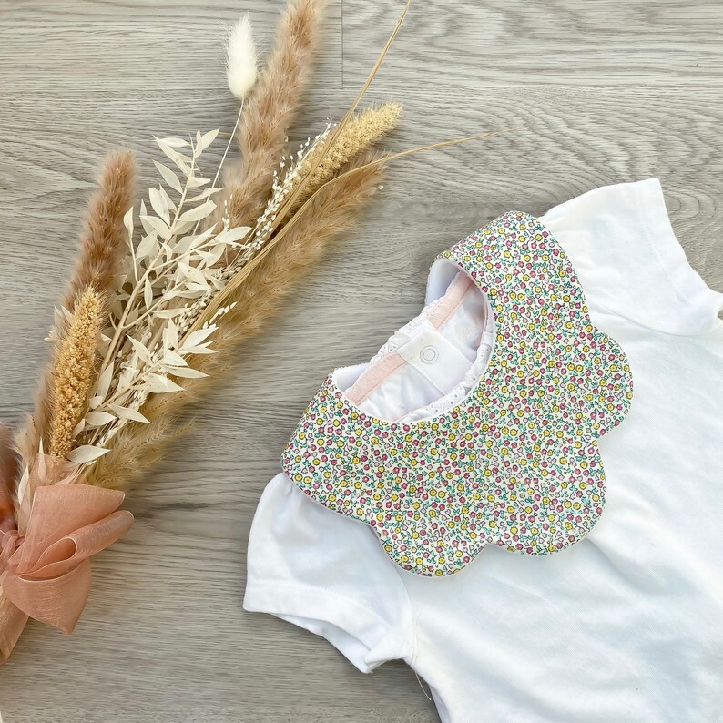 lockdown gift liberty of london Girls bibs Liberty pink suffolk bib Dribble bibs