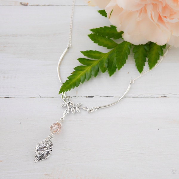 Laurel Leaf Necklace Etsy