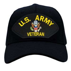 US Army Veteran Ball Cap - Choose your color