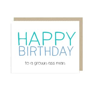 Carte d'anniversaire drôle | Joyeux anniversaire | Carte d'anniversaire pour lui | Carte d'anniversaire pour frère| Cartes drôles | Carte d'anniversaire