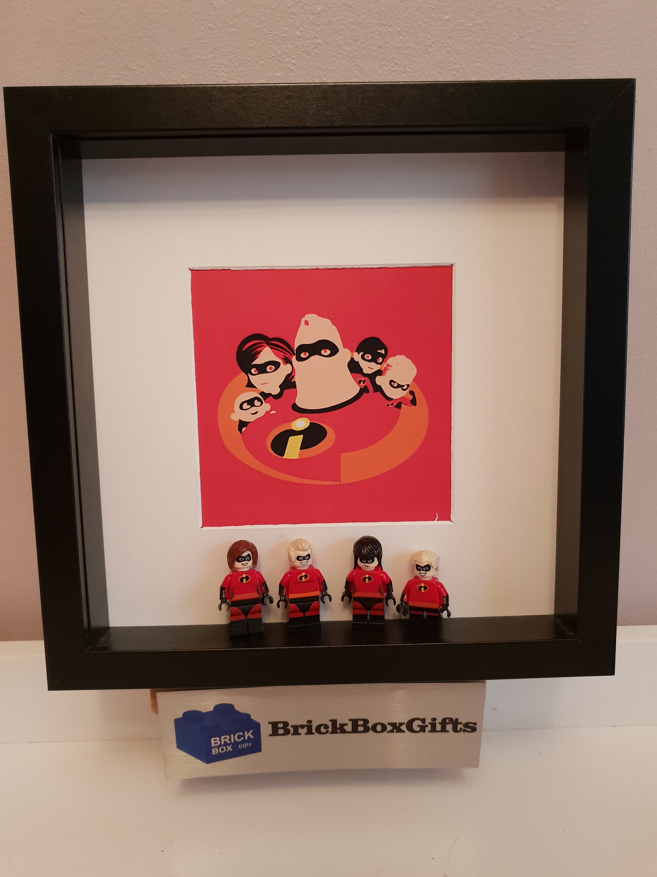 Custom Designed Minifigure Elasti Girl Figure Helen Parr Printed On LEGO Parts