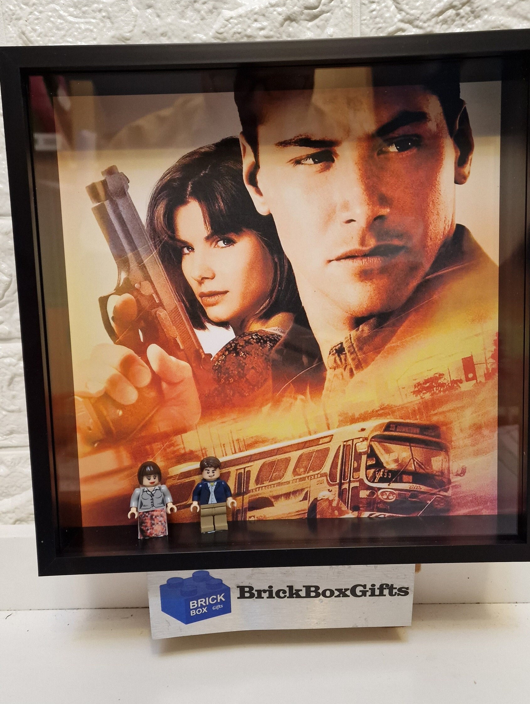 Speed 3D Minifigure Movie Film Frame Gift Present Jack and Etsy Ireland