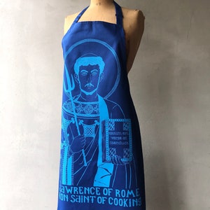 Aprons for Cooking Enthusiasts. St Lawrence of Rome. The Patron Saint of Cooking.
