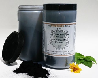 Activated Charcoal Powder 10 oz Pure, Food Grade, Ultra Fine, Hardwood