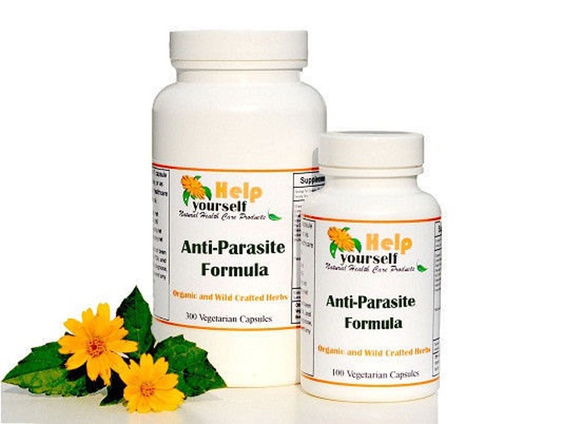 Antiparasite Formula 100 Vegetarian Capsules Etsy
