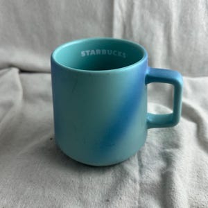 Aqua Coffee Mugs - Etsy