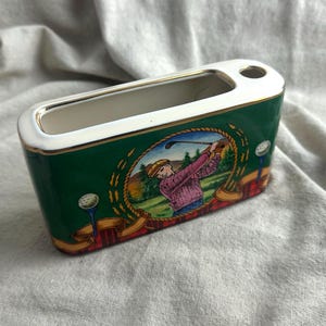 Van Dor Golf Classic Collection Note and Pen Holder from Pelzman Designs, 1992