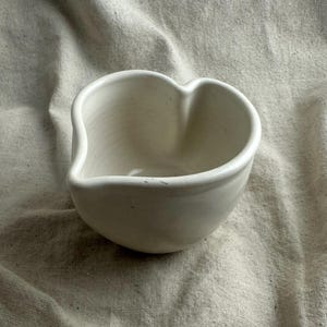 Heart Shaped Studio Pottery Bowl from Sweetish Hill Bakery, Austin TX