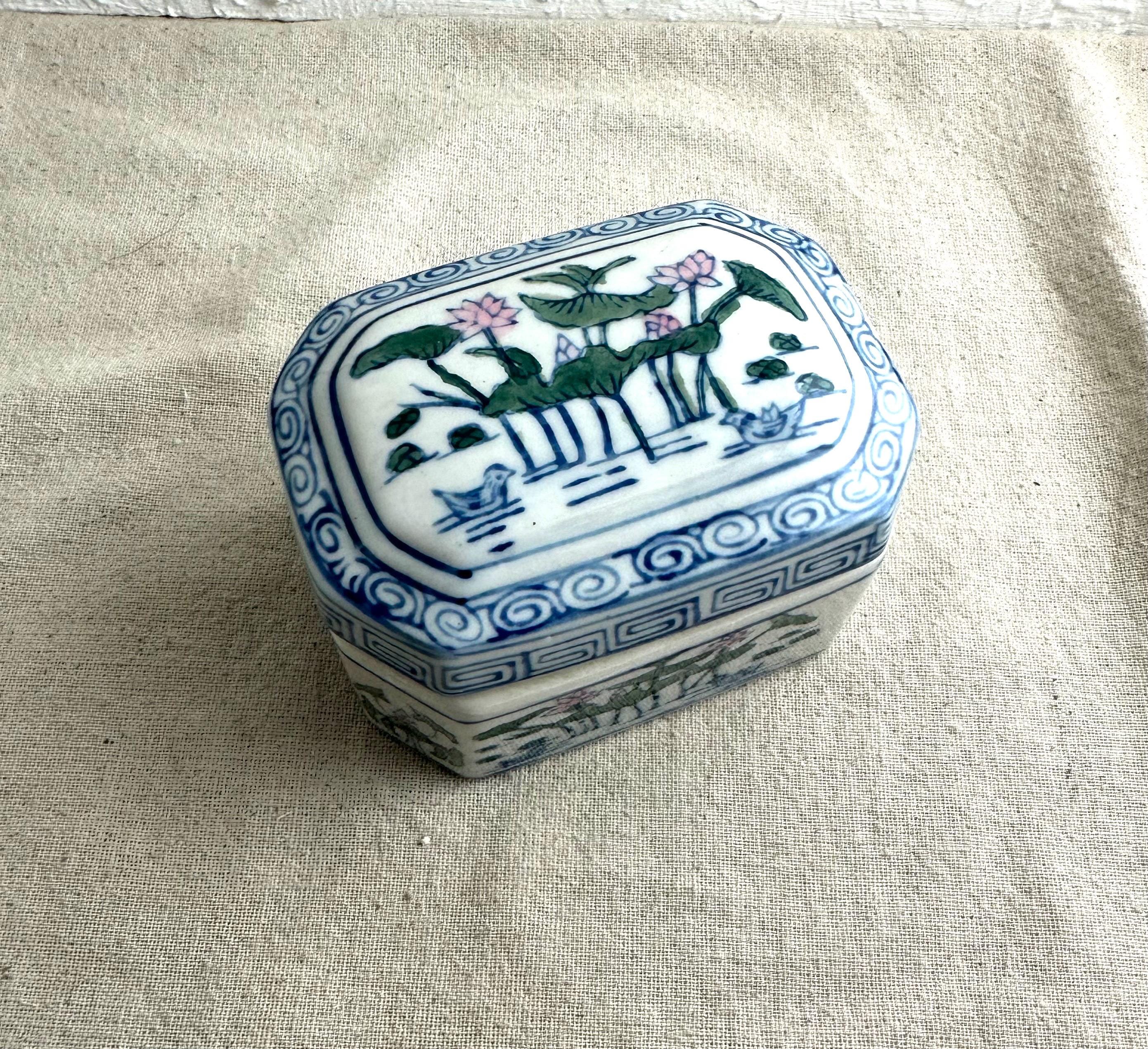 Japan Porcelain Box - Etsy Japan Porcelain Box - Etsy