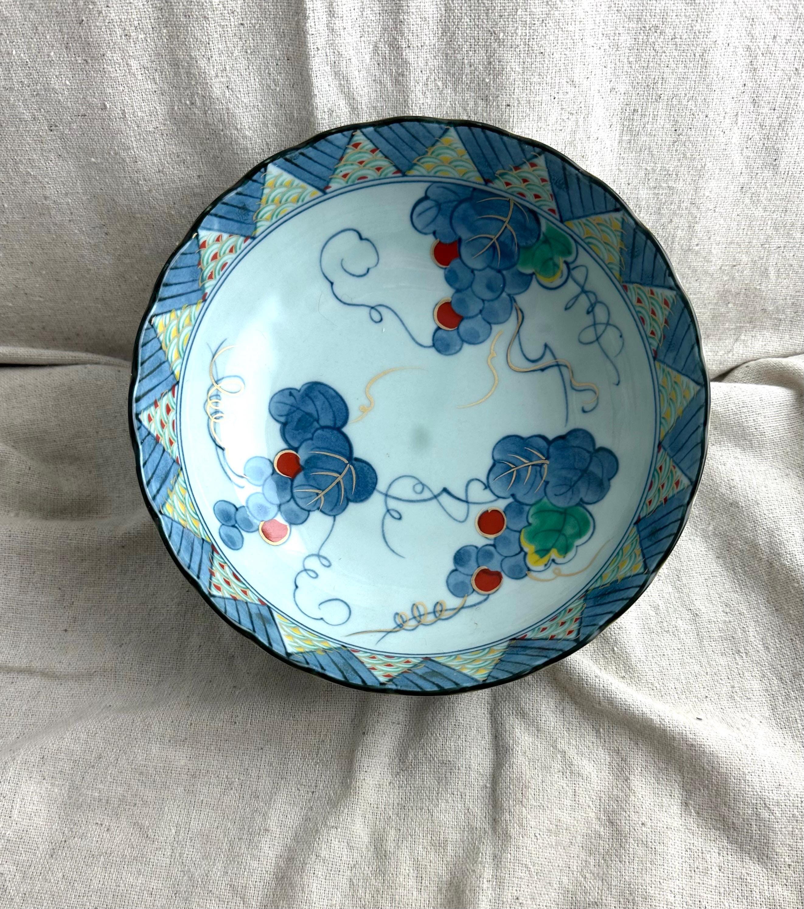 Takahashi Blue Bowl - Etsy
