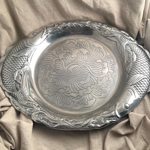 Arthur Court Fish Platter, Taiwan 1982