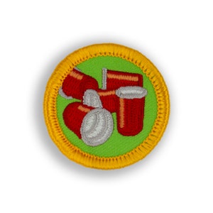 Aftermath Demerit Badge - 1.5&quot; Diameter Embroidered Patch