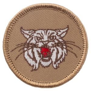 Wildcat Patch (198) 2 Inch Diameter Embroidered Patch