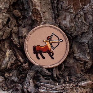 Centaur Patch - 2 Inch Diameter Embroidered Patch
