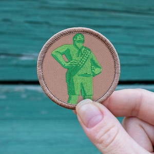 Green Giant Patch – 2 Inch Diameter Embroidered Patch