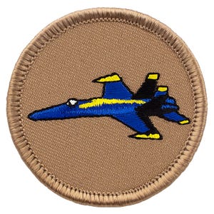 Blue Angels Patch 2 Inch Diameter Embroidered Patch