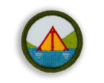 Insignia de demérito inundado - Parche bordado de 1,5" de diámetro