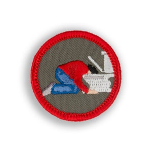 Excess Demerit Badge - 1.5&quot; Diameter Embroidered Patch