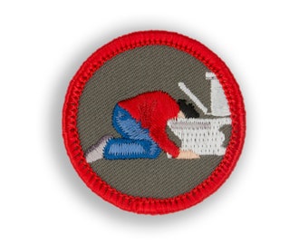 Excess Demerit Badge - 1.5" Diameter Embroidered Patch
