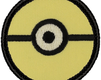 Eyeball Patch (557) 2 Inch Diameter Embroidered Patch