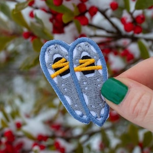 Snowshoes Demerit Badge - 1.5 x 2&quot; Embroidered Patch