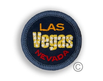 Las Vegas Demerit Badge - 1.5" Diameter Embroidered Patch