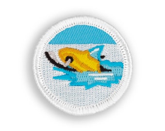 Thin Ice Demerit Badge - 1.5" Diameter Embroidered Patch