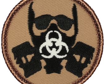 Contagion Patch (600GL) 2 Inch Diameter Embroidered Patch