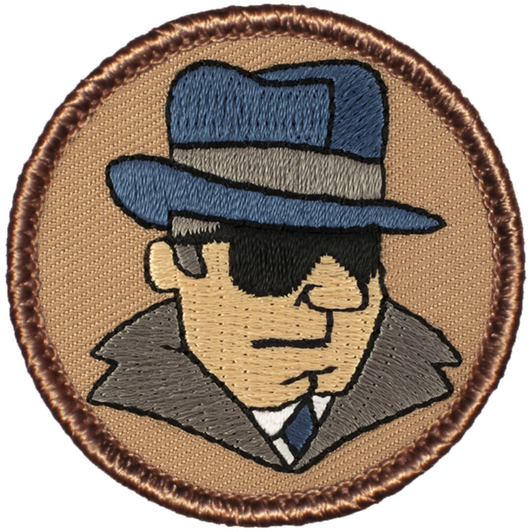 G-men Patch (597) 2 Inch Diameter Embroidered Patch - Etsy