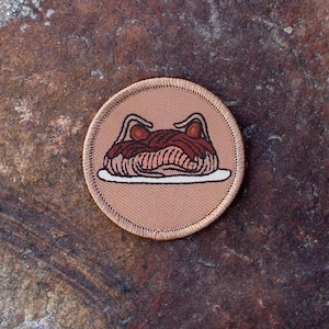 Spaghetti Monster Patch - 2 Inch Diameter Embroidered Patch