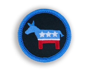 Lefty Demerit Badge - 1.5" Diameter Embroidered Patch