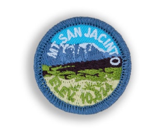 Mt. San Jacinto Demerit Badge - 1.5" Diameter Embroidered Patch