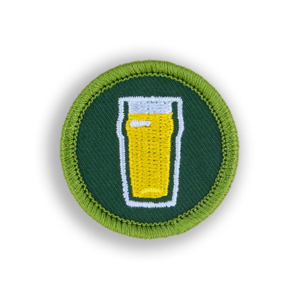 Ale Study Demerit Badge - 1.5" Diameter Embroidered Patch