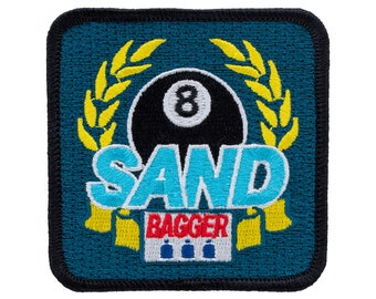 Sandbagger 2.75" Embroidered Spoof Billiards Patch
