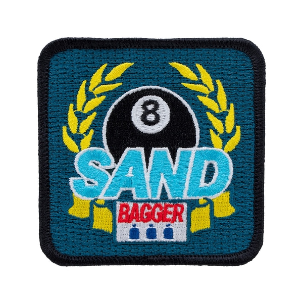 Sandbagger 2.75" Embroidered Spoof Billiards Patch