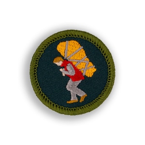 Heavy Pack Demerit Badge - 1.5" Diameter Embroidered Patch