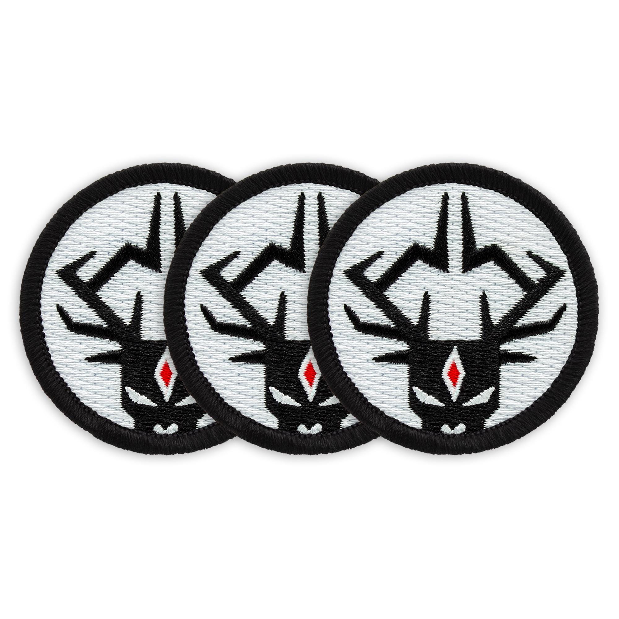Wendigo Patch - 2 Inch Diameter Embroidered Patch - Etsy