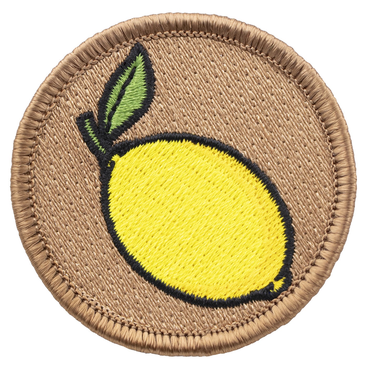 Lemon Patch - 2 Inch Diameter Embroidered Patch - Etsy
