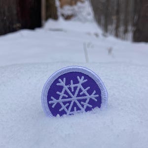 Powder Day Demerit Badge - 1.5" Diameter Embroidered Patch