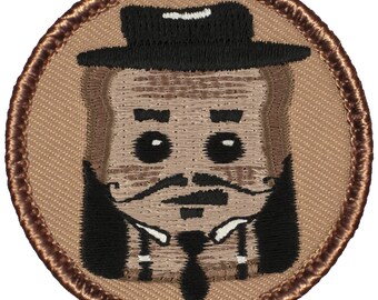 French Toast Patch (770) 2 Inch Diameter Embroidered Patch
