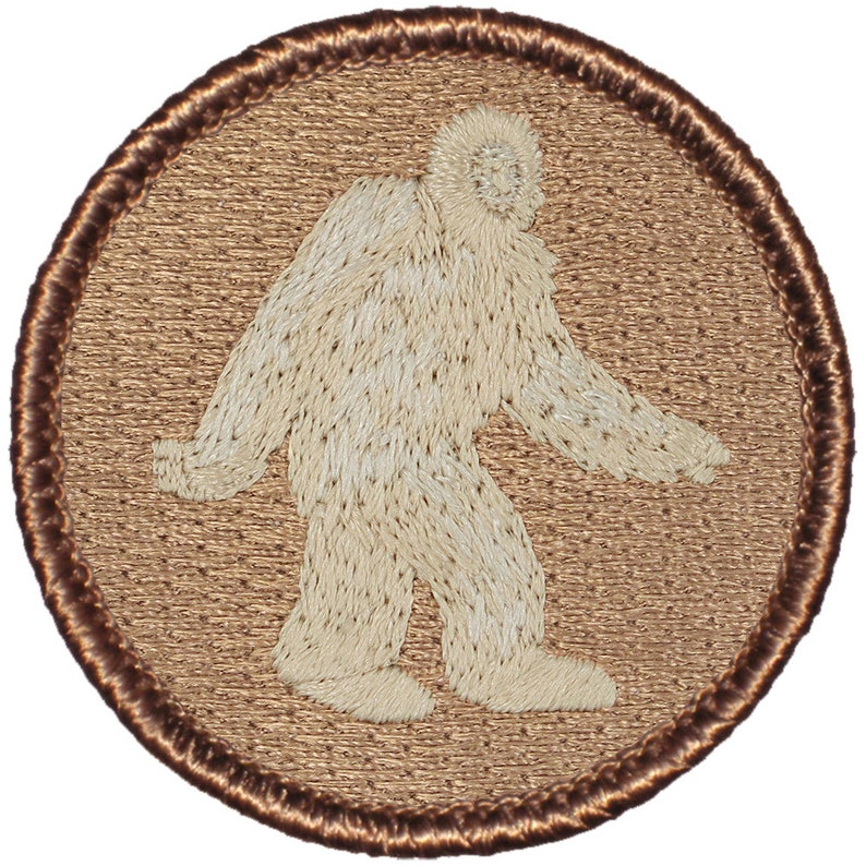 Yeti Patch 173A 2 Inch Diameter Embroidered Patch Etsy