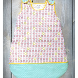 Watermelon baby sleeping bag - tangy patterns