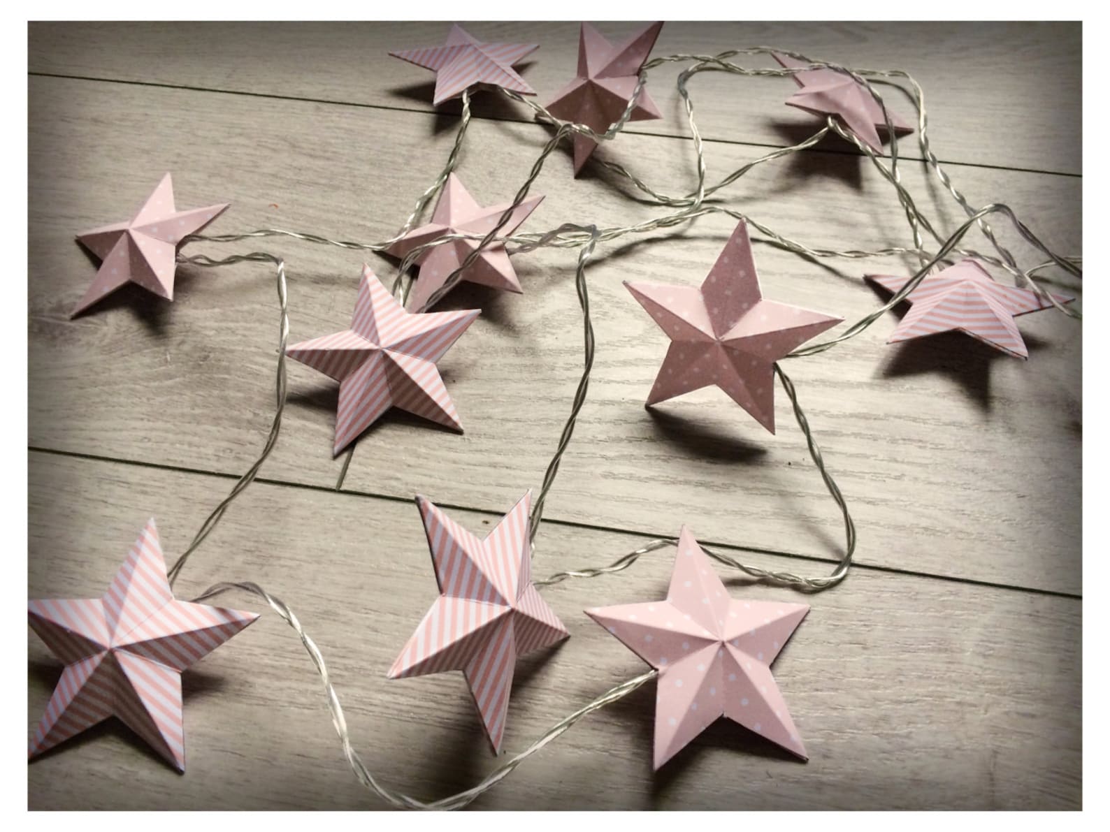 Étoiles Lumineuses En Papier Pour Noël - Lot De 3, 45 Cm | Guirlande Incluse, 3 Modes De Clignotement | Suspension Fenêtre, Décoration - 9