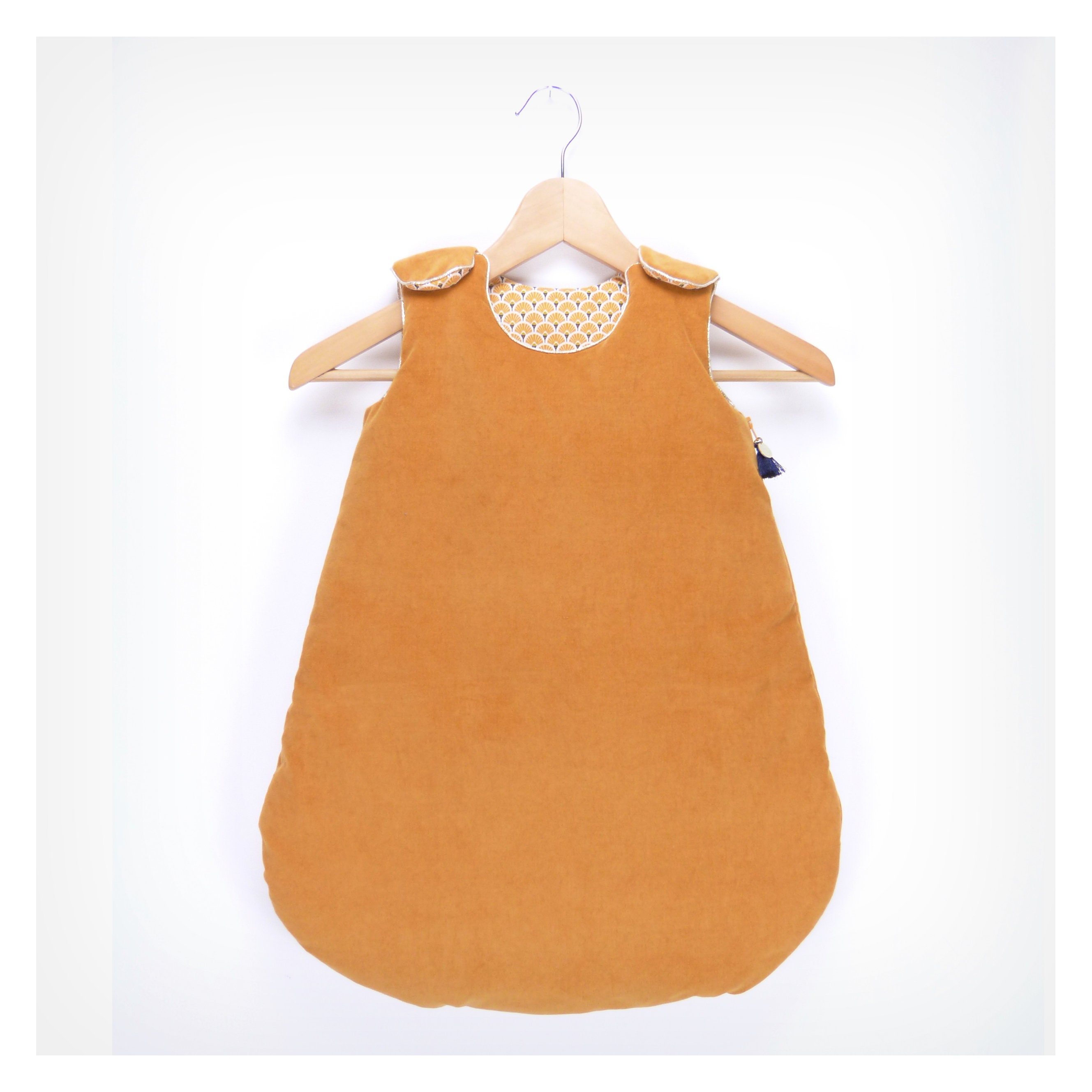 Gigoteuse en Velours Miel Doré