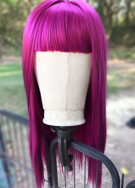 Purple wig mal sale