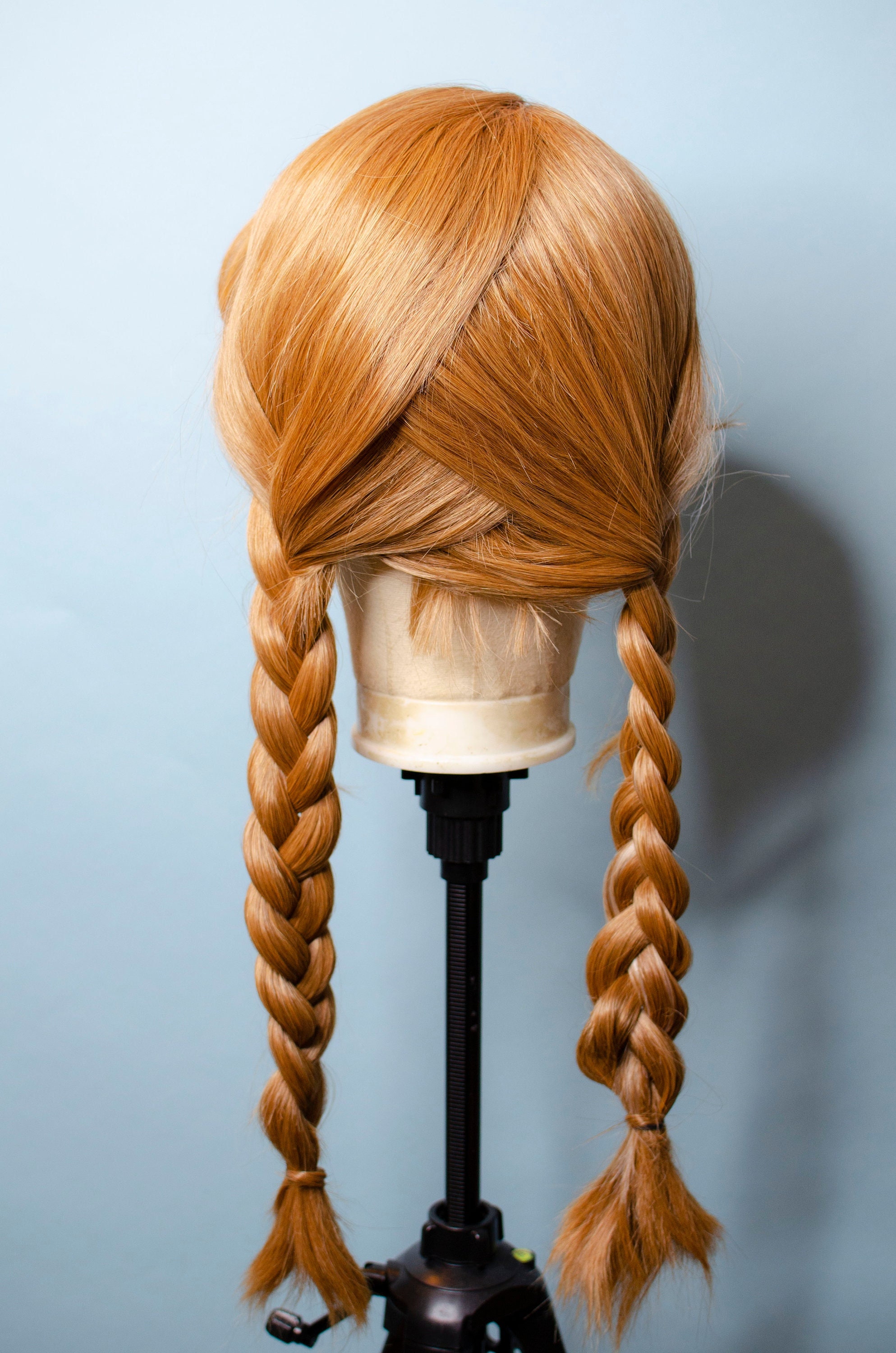 Anna Frozen 1 Park Style Adult Costume Wig Travel Braids - Etsy México